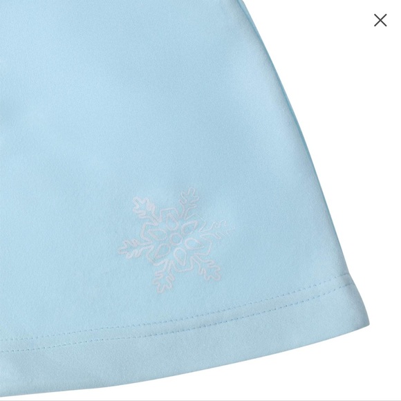 Ice Blue Snowflake Sweat Shorts | Size XL - Picture 4 of 9